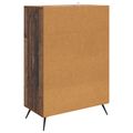 vidaXL Servírovacia skriňa Staré drevo 66 x 34,5 x 95 cm