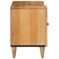 vidaXL TV skrinka Prírodná 105 x 33 x 46 cm Masívne mango drevo