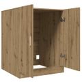 vidaXL Skrinka na práčku dub artisan 70,5x71,5x91,5 cm