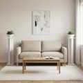 vidaXL Stojan na rastliny 2 ks Biela 25 x 25,5 x 100,5 cm
