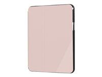 Puzdro s klopou pre tablet - termoplastický polyuretán (TPU), polyuretán - ružovo zlatá - 10,9" - pre Apple 10,9-inch iPad (10. generácia); iPad A16 Wi-Fi, A16 Wi-Fi + Cellular