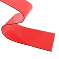 vidaXL Záves do dverí červený 200 mm x 1,6 mm 10 m PVC