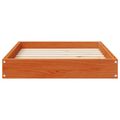 vidaXL Psia postel' Včelí hnedý 72 x 54 x 9 cm