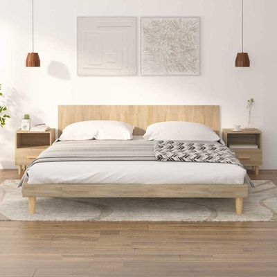 vidaXL Nočné stolíky 2 ks dub sonoma 40x35x47 cm