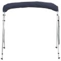 vidaXL Strieška Bimini so 4 oblúkmi a stenami 243x(170-182)x137 cm