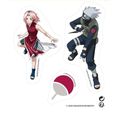Samolepky Naruto Shippuden - Team 7