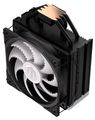 Endorfy chladič CPU Fera 5 Black ARGB / ultratichý/ 120mm ARGB / fan/ 4 heatpipes / PWM / pro Intel i AMD / černý Chladic, pro CPU, pro Intel i AMD, socket 1851, 1700, 1200, 115x, AM5, AM4, AM3(+), AM2(+), 220W TDP, 120mm ventilátor, 4 heatpip