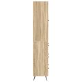 vidaXL Sada skríň 2 ks 66 x 34,5 x 90 cm Kompozitné drevo Dub sonoma