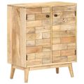 vidaXL Komoda 60x35x75 cm masívne mangovníkové drevo