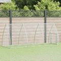 vidaXL Klietka pre kurčatá strieborná 300x105x120 cm pozinkovaná oceľ