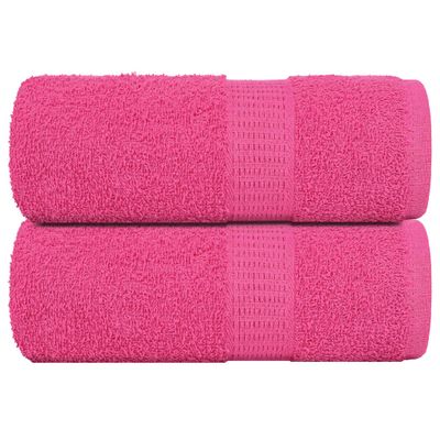vidaXL Utierky na umývanie FROGN 2 ks ružové 30x30 cm 360 g/m²