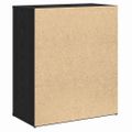 vidaXL Servírovacia skriňa 2 ks Čierny dub 60 x 31 x 70 cm