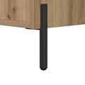 vidaXL Servírovacia skriňa Remeselný dub 69,5 x 34 x 90 cm