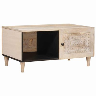 vidaXL Konferenčný stolík Biela 100 x 54 x 40 cm Kompozitné drevo