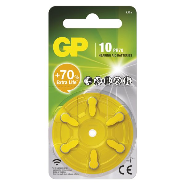 Gp batérie do načúchadiel ZA10F 6BL