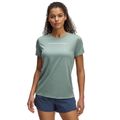 Dámske tričko Tech PTH Graphic SSC Green - Under Armour, veľkosť M