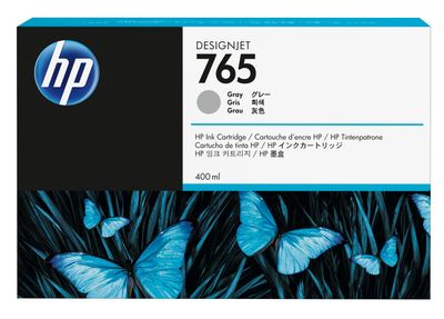 HP 765 Designjet sivá (400 ml), F9J53A