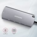 AXAGON HMC-6M2, USB 3.2 Gen 1 hub, 2x USB-A, HDMI, RJ-45 GLAN, SATA M.2, PD 100W, kábel USB-C 18 cm Dokovacia stanica, USB typ C, kompatibilný s Thunderbolt 3, 1x HDMI, 2x USB 3.0, 1x USB typ C, RJ-45, SATA M.2 slot, Power Deliver