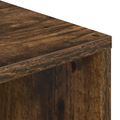 vidaXL Servírovacia skriňa Dymová dub 73,5 x 24 x 69,5 cm