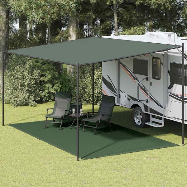 vidaXL Koberec do stanu 300x600 cm HDPE zelený