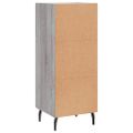 vidaXL Komoda sivý dub sonoma 34,5x34x90 cm spracované drevo