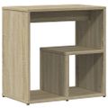 vidaXL Príručné stolíky 2 ks dub sonoma 50x30x50 cm kompozitné drevo