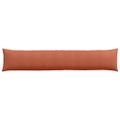 vidaXL Vankúše na pohovku 2 pcs Červenooranžová 200 x 40 cm