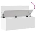 vidaXL Úložný box biely 102x35x35 cm kompozitné drevo