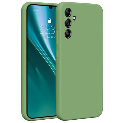 Etteri Silikónové puzdro pre Samsung Galaxy A34 5G svetlozelené