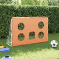 vidaXL Detská futbalová bránka s cieľmi a loptou 182x62x118 cm