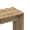 vidaXL Toaletná taburetka Artisan Dub 70x35x45 cm Drevo