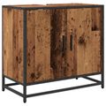 vidaXL Sada kúpeľňového nábytku 3 ks Staré drevo 65 x 33 x 60 cm
