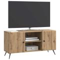vidaXL TV skrinka 102 x 34,5 x 50 cm Dub artisan Kompozitné drevo