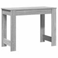 vidaXL Stôl sivý dub sonoma 100x45x75 cm kompozitné drevo