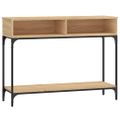 vidaXL Konzolový stolík dub sonoma 100x39x75 cm spracované drevo