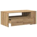 vidaXL Konferenčný stolík Remeselný dub 102 x 55 x 43,5 cm