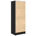 vidaXL Highboard so zásuvkou Čierny dub 45,5 x 34 x 127 cm