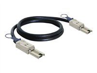 Externý kábel SAS - 26 pinov 4x tienený Mini MultiLane SAS (SFF-8088) (M) do 26 pinov 4x tienený Mini MultiLane SAS (SFF-8088) (M) - 1 m