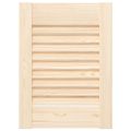 vidaXL dvierka skriniek Louvred Design 4ks 39,5x29,5 cm masív borovica