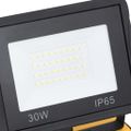 vidaXL LED reflektor s rukoväťou 2x30 W teplé biele svetlo
