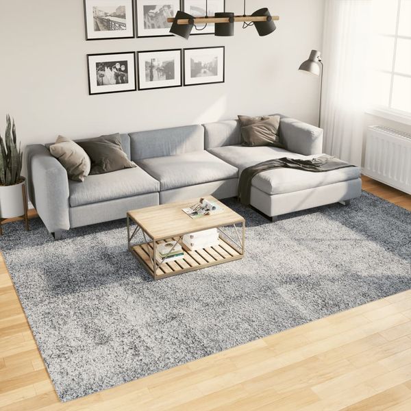 vidaXL Shaggy koberec PAMPLONA, vysoký vlas, moderný, modrý 240x340 cm