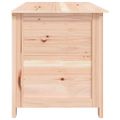 vidaXL Vonkajší box na vankúše 100x50x56 cm masívne jedľové drevo