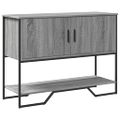 vidaXL Konzolový stolík sivý sonoma 100x35x74,5 cm kompozitné drevo