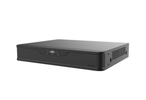 Uniview NVR301-08B-IQ, 8 kanálov, max.IN:80Mbps/OUT:80Mbps, múdra analytika SIP, UMD, 4K HDMI