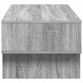 vidaXL Konferenčný stolík Sivý Sonoma 100 x 46 x 35 cm