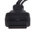 OBD-II redukcia 3-pin/4-pin/6-pin pre moto Yamaha a Honda MECHANIC CABLE 23 SIXTOL
