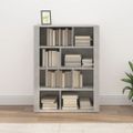 vidaXL Komoda betónovo sivá 80x30x106 cm spracované drevo