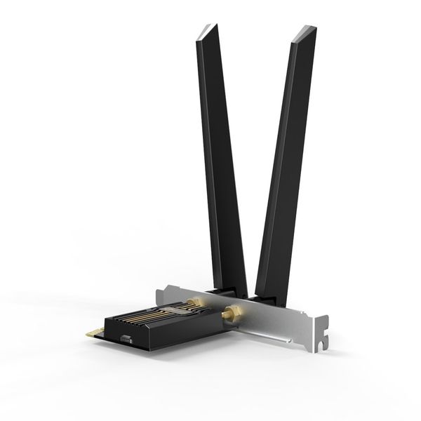Síťová karta TP-Link Archer TBE552E BE9300 WiFi 7, PCI-e, Bluetooth, odnímatelná anténa