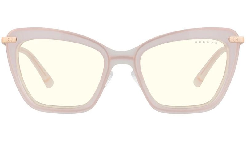 GUNNAR kancelářske/herní brýle  ANNA BALLET PINK čirá skla BLF 35 GUNNAR focus Brýle, kancelárské, herní, ružovo-zlaté obroucky, cirá skla