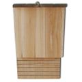 vidaXL Domček pre netopierov 4 ks 22x12x34 cm drevený